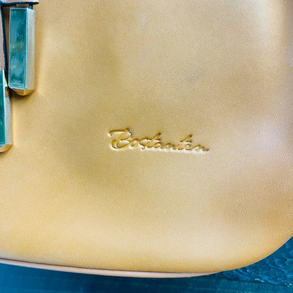 Bostanten Leather Bucket Bag Drawstring Shoulder Hobo Handbag Purse - Image 2 of 4