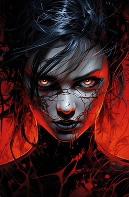 4x6  Color Photo Print Women Famous Fan Art ai Fantasy superhero cosplay Jn 96