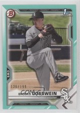 2021 Bowman Draft Aqua 136/199 Brooks Gosswein #BD-21 6wp