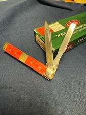 Case XX Test Run Baby Doc Knife, 2006 Smooth  Red Bone, Original Box