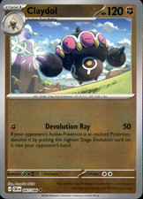 Claydol Reverse Holo Uncommon ME04: Chaos Rising 047/086 NM Oswaldo KATO 2026