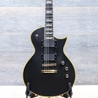 ESP LTD EC-1000 Deluxe Vintage Black w/EMG Pickups Electric Guitar  #W11040621
