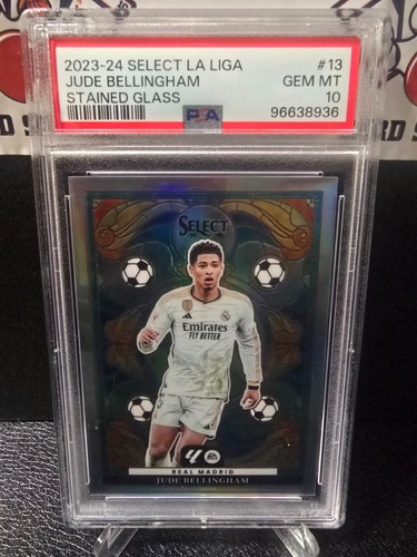 Jude Bellingham #13 2023 Panini Select La Liga Stained Glass card