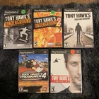 New ListingPS2 5 Game Bundle Lot - Tony Hawk - MOSTLY CIB - Tested - Pro Skater Underground