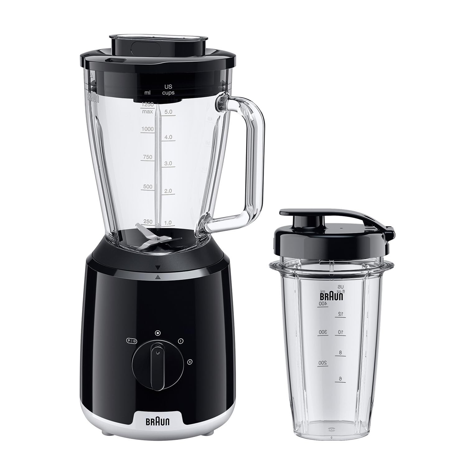 Braun Black Jb1051bk Powerblend 600W 1.5L Jug Blender - Image 10