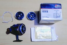 Abu Garcia 1044 Spinning Reel Synched Drag + Spare Spool, Black, NIB, Rare