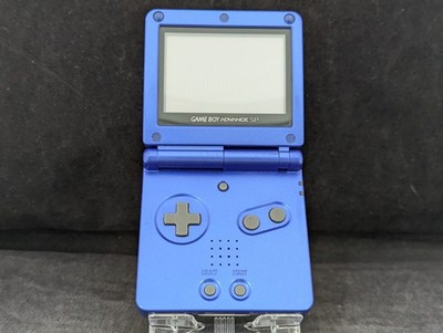 L4444 Nintendo Gameboy Advance SP console Azlight Blue Japan GBA