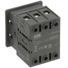 1PC ABB OT80FT3 Non-Fusible Disconnect Switch, 3 Pole, 80A, Din Rail/Panel Moun