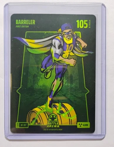 2024 Bo Jackson Battle Arena Barreler 1st Edition BF - 197 Glow11