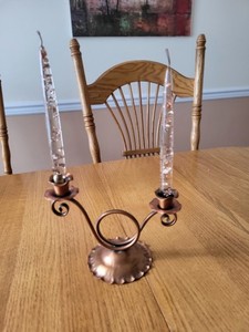 Gregorian Copper Candle Holder | eBay