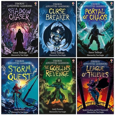 Adventure Gamebooks Series Illustrated 6 Books Collection Set - Ages 9+ - PB
