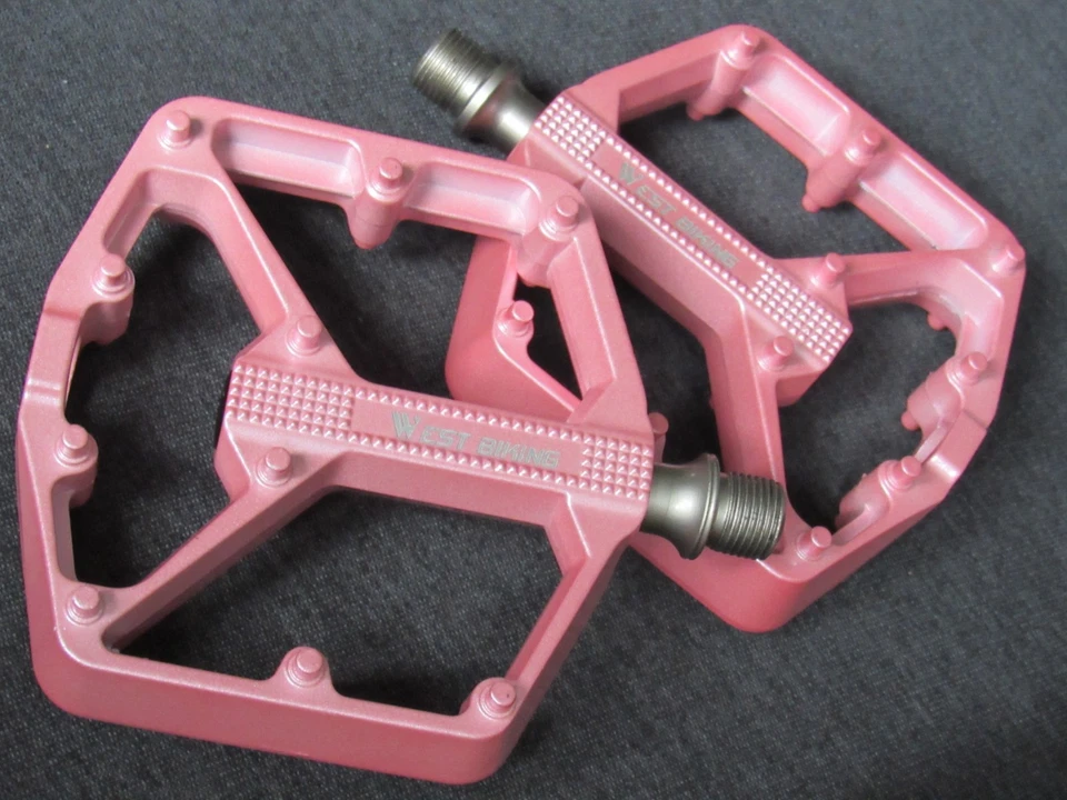 MTB Pedale " rosa Perlmutt " WEST BIKING MTB Plattformpedale Original & NEU