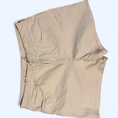 Universal-thread Women's Cream and Tan Shorts