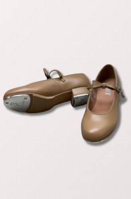 NEW Bloch Children's Merry Jane Tap Shoes in Tan (Multiple Sizes) - Retail $44