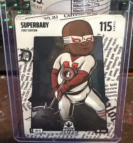 2024 Bo Jackson Battle Arena - SuperBaby Headliner Battlefoil - Steel-#HBF-18
