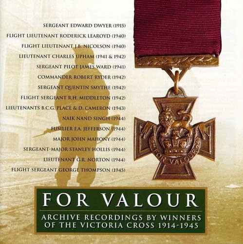 Various Artists For Valour :the Victoria Cross 1914-1945 CD CD41-022 NEW
