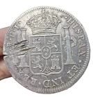 8 Reales 1801 Silver Hispan Mexico Spanish Colonial, Carolus IIII, Mo, FT