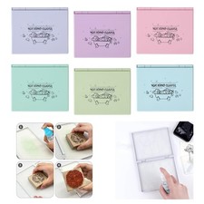 Szorowanie znaczków do znaczków Zrób to sam Narzędzie Dwustronne akcesorium Solidne czyszczenie znaczków