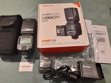 BNIB BRAND NEW GODOX V860ii ELECTRONIC FLASH VING LI-ION BOX FOR CANON CAMERA