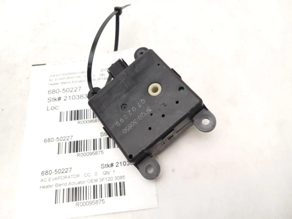 ATUADOR DE MISTURA DE AQUECEDOR compatível com Nissan Murano 2009 - 2011 fabricante de equipamento original 3F120 30850 - Imagem 3 de 4