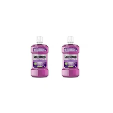 Listerine Total Care Fresh Mint Anticavity Fluoride Mouthwash, 2 x 1 L