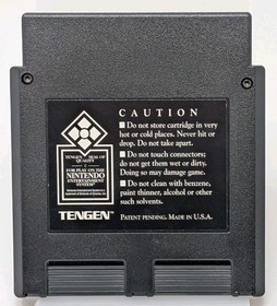 Skull & Crossbones (Nintendo NES, 1990) Cleaned Tested Working