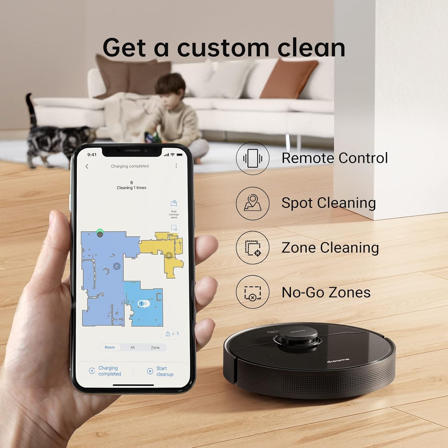 Dreame Bot L10 Pro Smart LiDAR Robot Robotic Mop+Vacuum Cleaner w/Alexa/Google