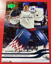 2025-26 Upper Deck Series 2 Holiday Charlie Lindgren #440 Capitals