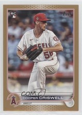 2022 Topps Series 2 Gold 1520/2022 Cooper Criswell #521 0ws1