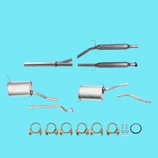Y-Pipe Resonator & Mufflers Set 2007-2009 Acura MDX 3.7L