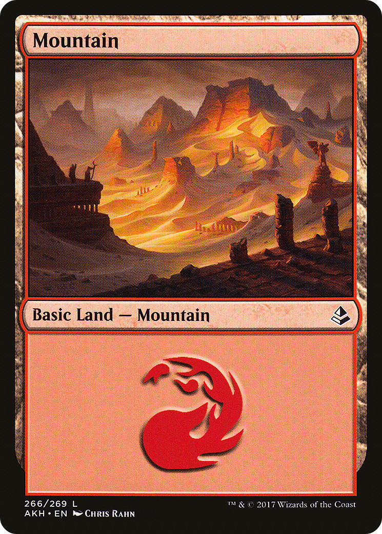 Mountain (266) #266 (LP) Amonkhet AKH Magic MTG