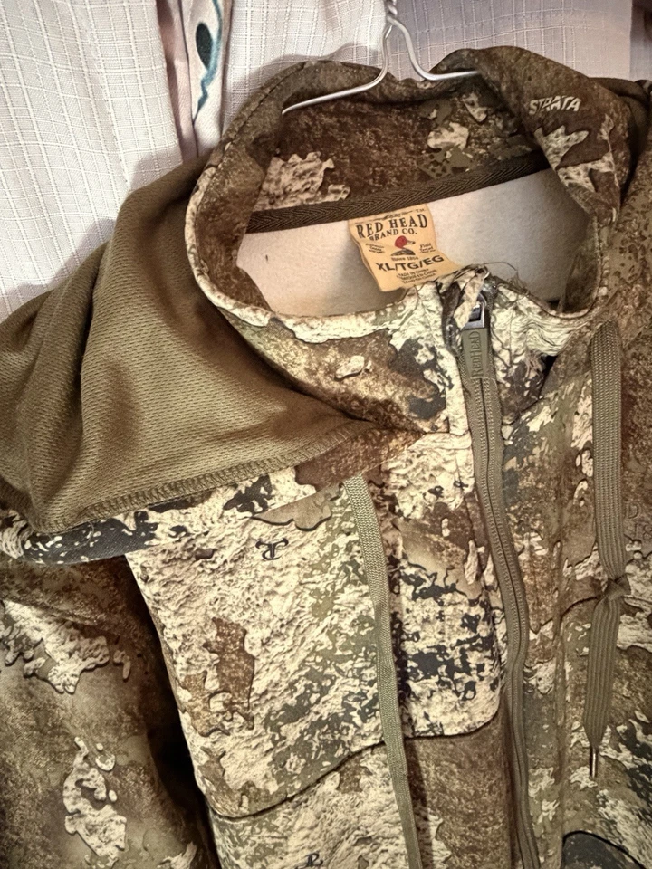 Redhead Hunting 3 In 1 Bone Dry Waterproof Jacket, Hoodie & Bibs Set XL - Strata - Image 2 of 4