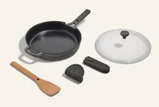 Our Place Cast Iron Always Pan 10.5 Inch 8-in-1 multifunctionality Char