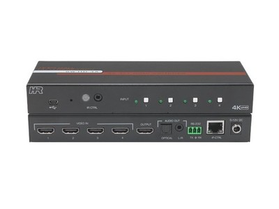 SW-HD-4A 4x1 HDMI Switcher/IR/RS-232/Telnet and Web GUI