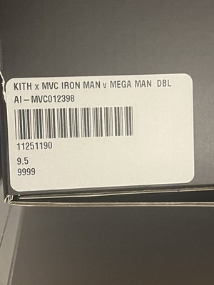 Marvel Vs. Capcom Iron Man Mega Man ASICS Collaboration Shoes