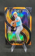 2025 Panini Select - Premier Level Theo Gillen #118 Orange Flash Prizm (RC)