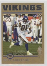 2004 Topps Gold /499 Nate Burleson #138 7fq