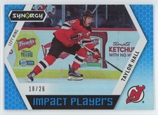 2017-18 Upper Deck Synergy Impact Players - Blue Taylor Hall 18/26 New Jersey