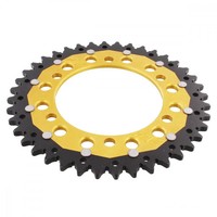 Kettenrad Alu Gold 40-ZäHne 520-Teilung FüR Suzuki GSX-R 1000 Z Bj. 2013-2014