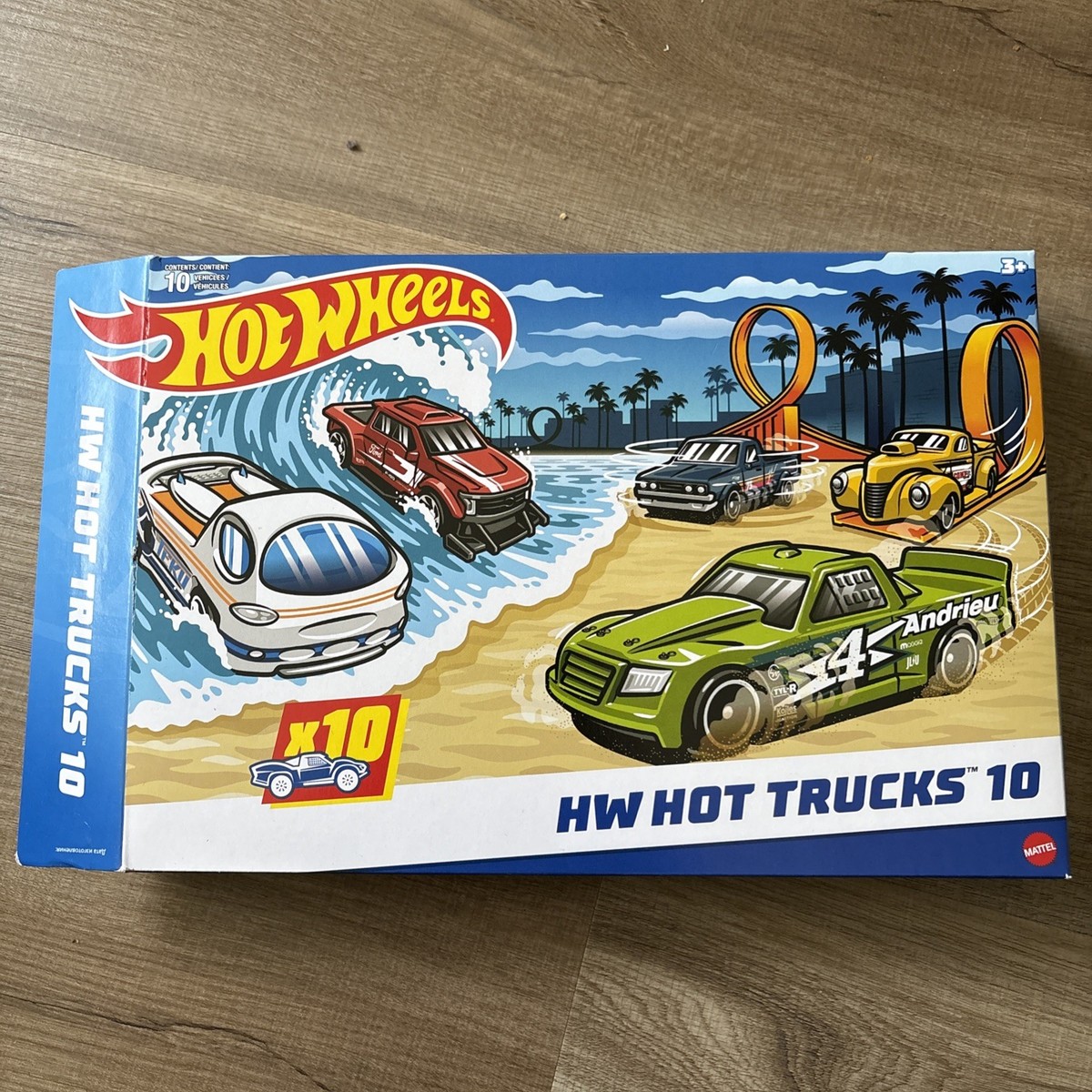 Hot Wheels - 2024 HW Hot Trucks 10 Multipack 10-Car Set (BBHYM97