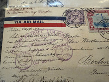 Drei Ersttagsbriefe an Hans Wertheimer