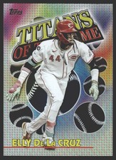 Elly De La Cruz #TOG-5 2026 Topps Titans of the Game Cincinnati Reds