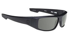 Spy - Logan Sunglasses, Matte Black Frame, Happy Gray Green Lenses
