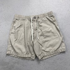 Vuori Shorts Mens Medium Beige Ripstop Casual Outdoor Hiking 8 Inch Inseam