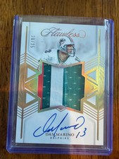 2025 Panini Flawless Dan Marino #SSS-DMA /25 Patch Memorabilia