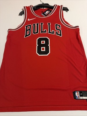 Nike NBA Chicago Bulls Icon Edition Player Issue Jersey Zach Lavine Sz L CW3438