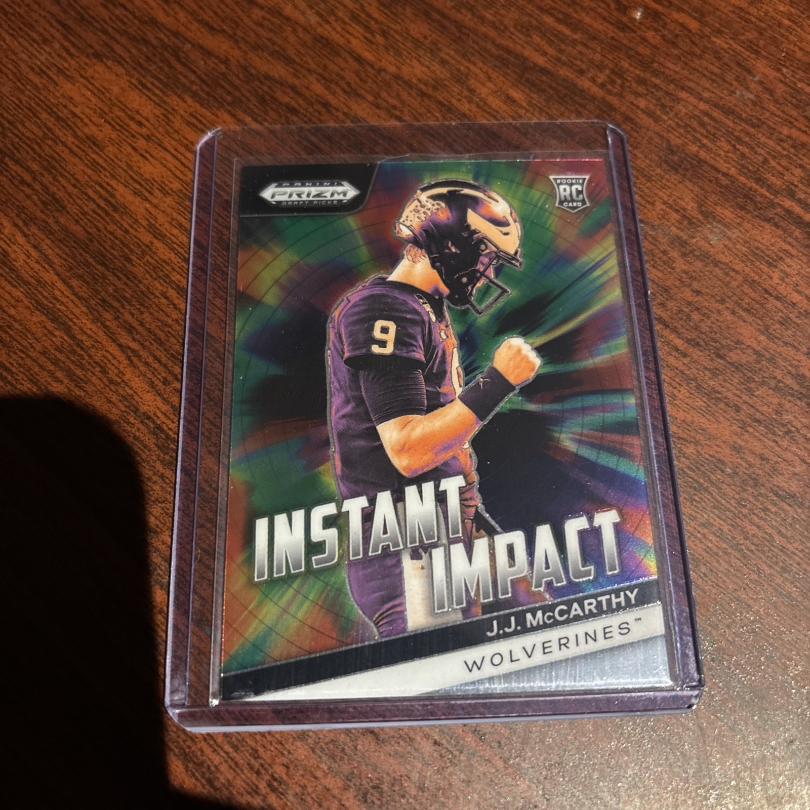 2024 Panini Prizm Draft Picks - Instant Impact J.J. McCarthy #II-JJM (RC)