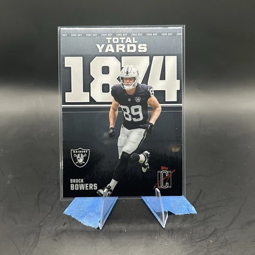 2025 Topps Signature Brock Bowers Base (RAW)