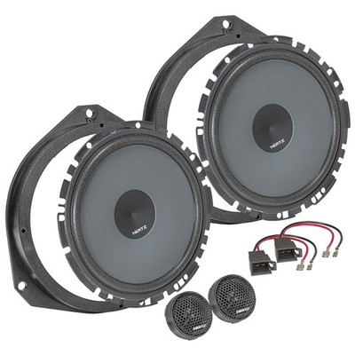 Hertz K 170 Lautsprecherset passt für Opel Astra H Corsa D Corsa E 165mm Compo