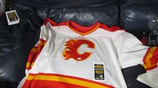 Al MacInnis signed CCM Flames Jersey  JSA Certified